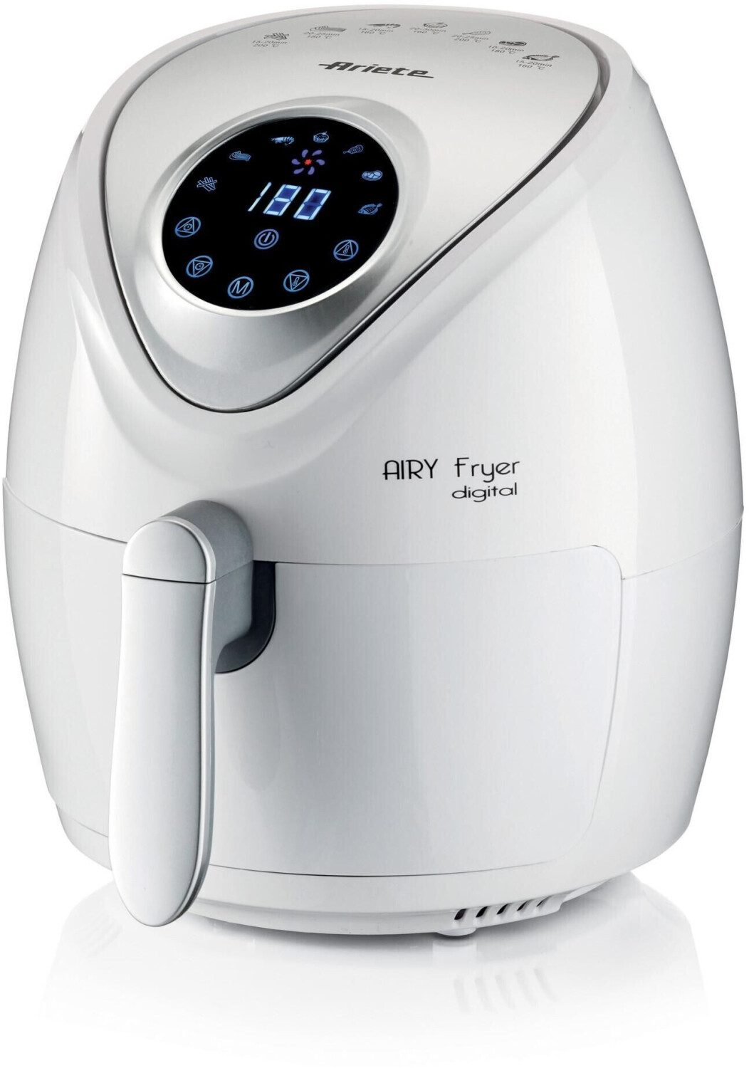 سرخ کن بدون روغن آریته ایتالیا مدل Ariete Airy Fryer Digital 4616 | ظرفیت ۳.۵ لیتر | سفید